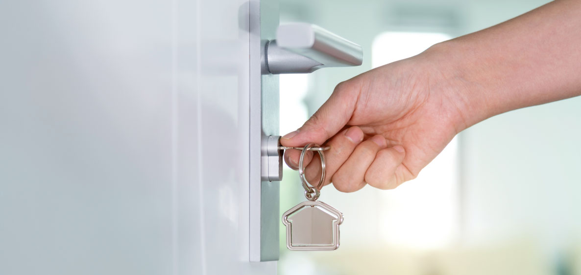 Door key lock