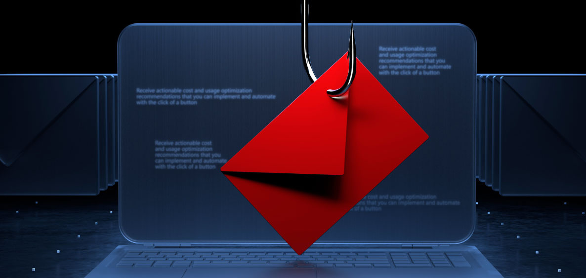 Red envelope with a hook