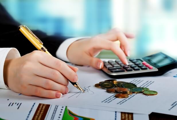 Calculator and coins