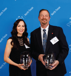 Awardee at Gala